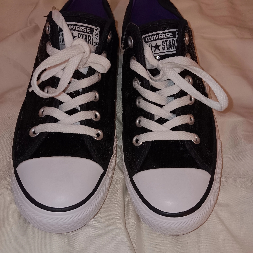 Converse Unisex CT All Star  Black Casual Shoes Sneakers Size M7 & W 9